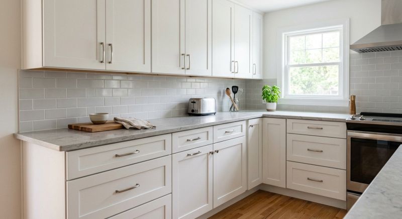 Cabinets Refacing project example
